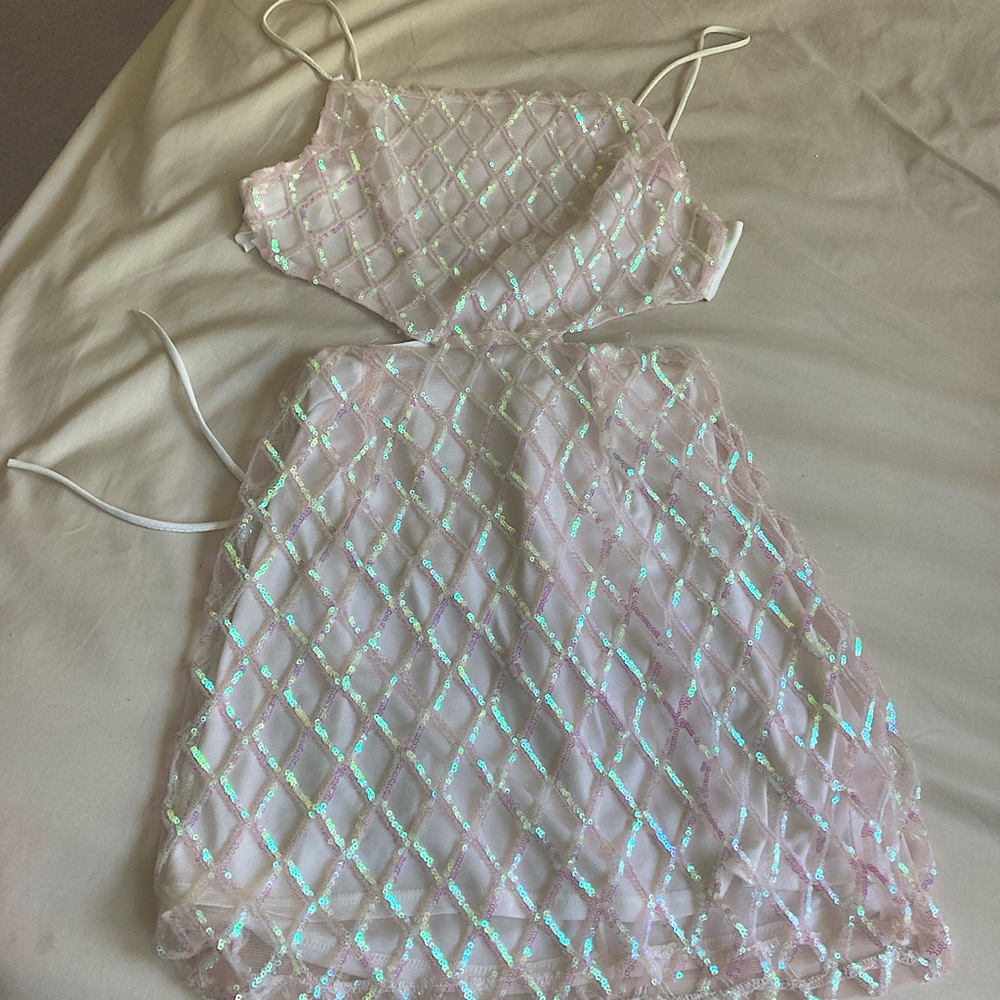 Lucy in the sky sequin dress